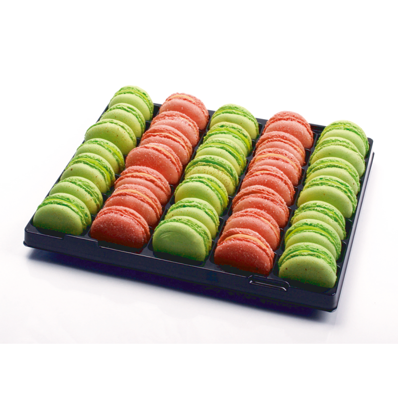 ALVÉOLE 5X7 MACARONS NOIR