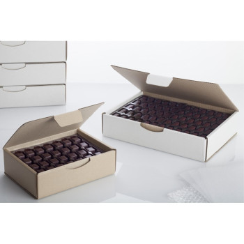 BOITE 2 ALVEOLES BLANCHES 346X234X70mm