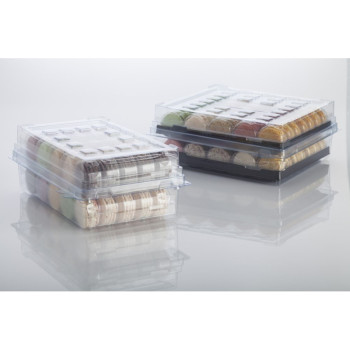 COUVERCLE BOITE 70 MACARONS CRISTAL