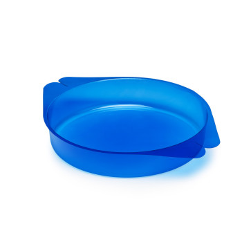 MDC ENTREMET ROND D180 X H45 - PVC BLEU 400µ BD OREILLES
