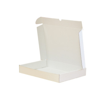 BOITE A TARTELETTE 372X280X55 BLANCHE