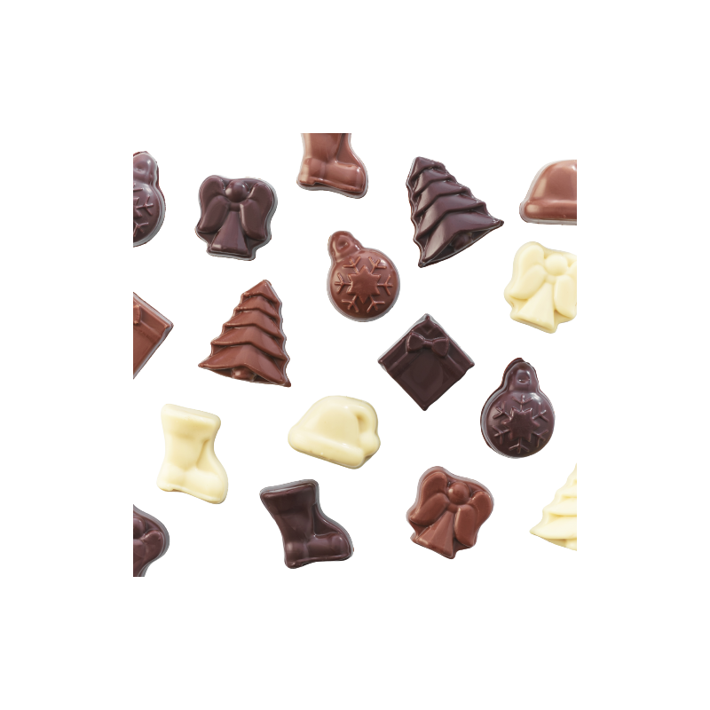 MOULES 9X6 FRITURE NOEL SECHE