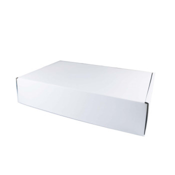 BOITE A GATEAUX 560X360X120MM BLANCHE