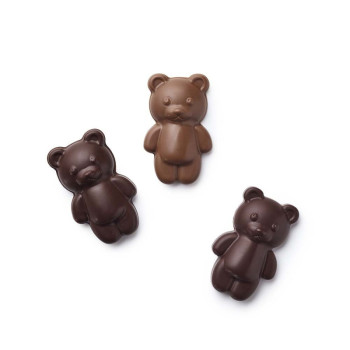 KIT 10 MDC 2X4 OURSONS KAWAI GUIMAUVE- 44X70X16- APET CRISTAL 800µ