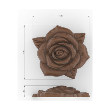 10 MOULES TABLETTE ROSE