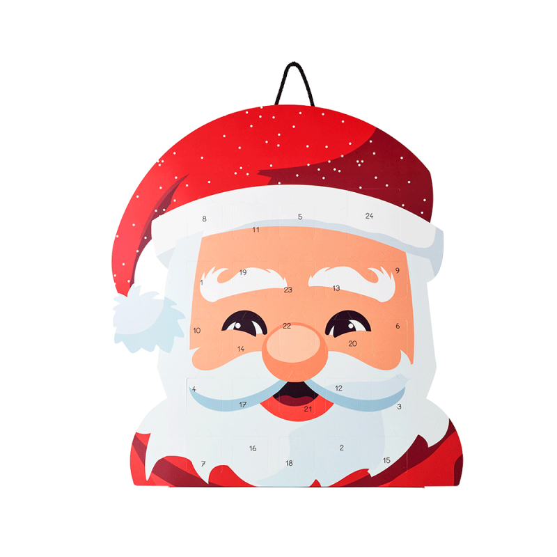 CALENDRIER FORME PERE NOEL